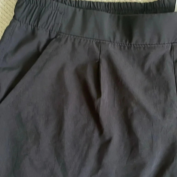 RBX active front pleat front pockets elastic waistband 4” inseam walking shorts - Picture 2 of 13